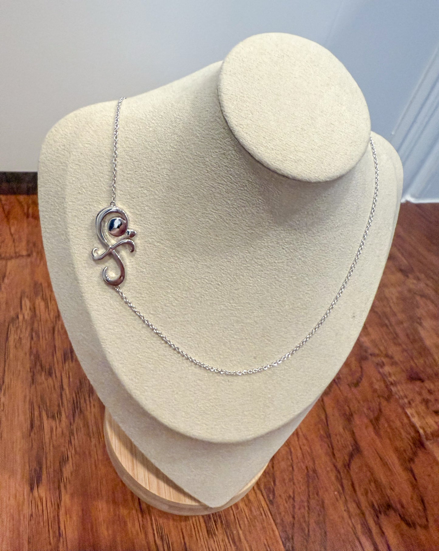 Tangerine Pinwheels Necklace