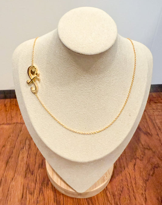 Tangerine Pinwheels Necklace