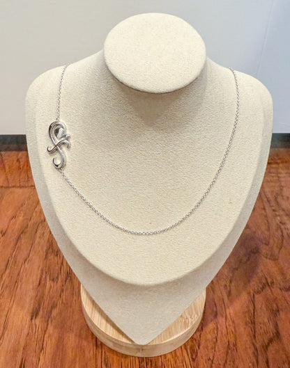 Tangerine Pinwheels Necklace