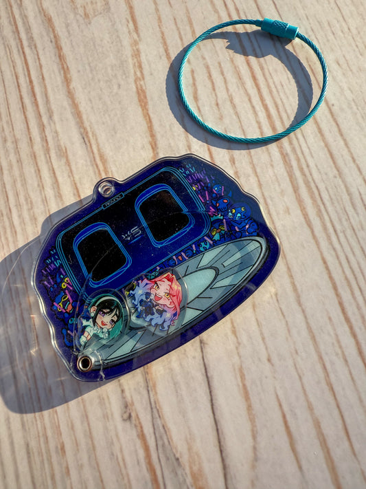Alien Stages of Grief Charity Collab Keychain