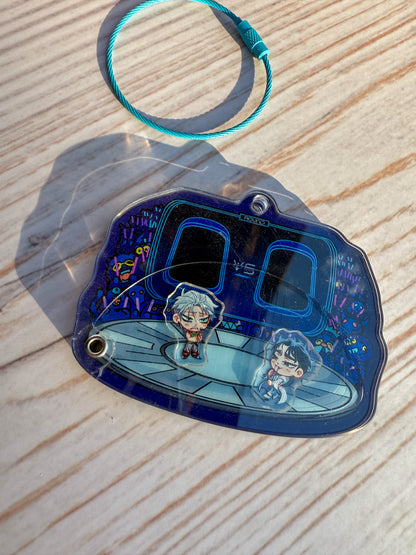 Alien Stages of Grief Charity Collab Keychain