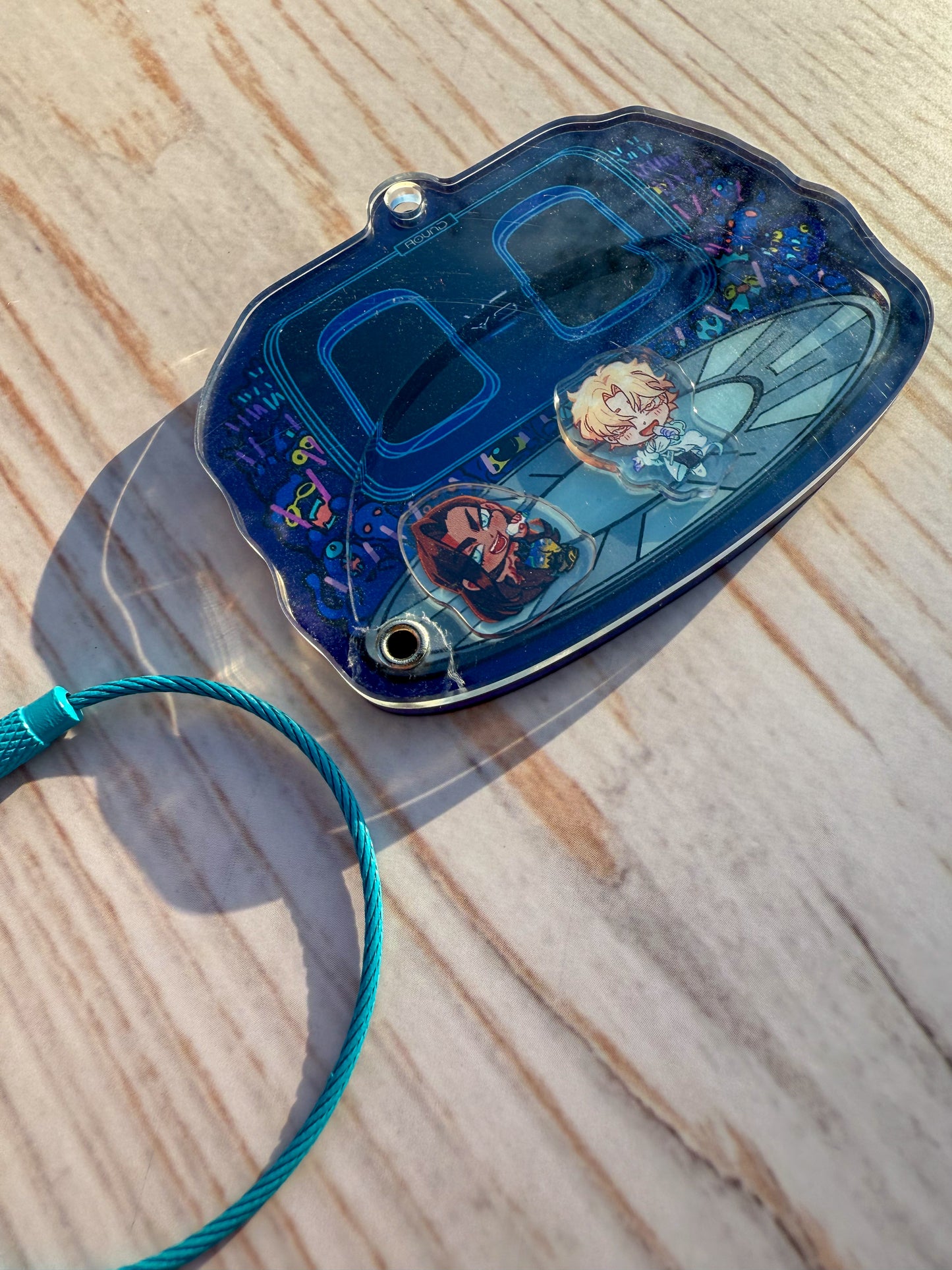 Alien Stages of Grief Charity Collab Keychain
