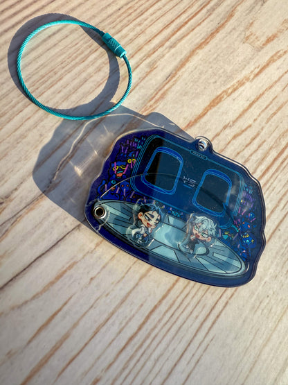 Alien Stages of Grief Charity Collab Keychain